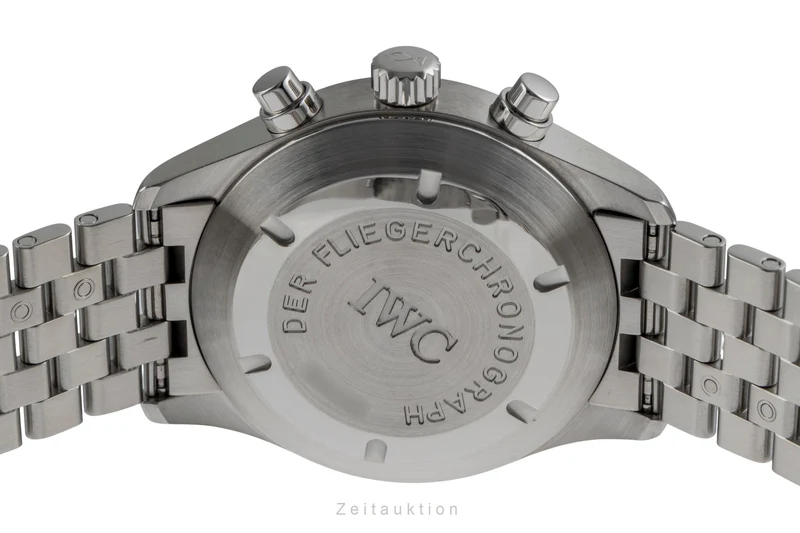 IWC Fliegerchronograph chronograph steel automatic men's watch IW370628 LP: 8600EUR [2504316]