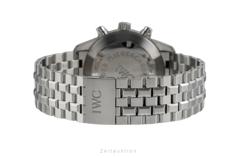 IWC Fliegerchronograph chronograph steel automatic men's watch IW370628 LP: 8600EUR [2504316]