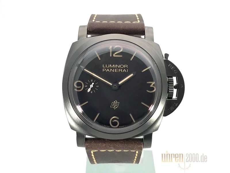 Panerai Luminor 1950 3 Days Titanio DLC PAM00617 ungetragen aus 2016