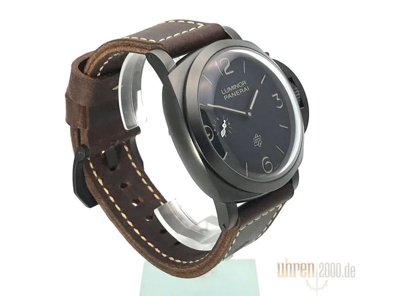 Panerai Luminor 1950 3 Days Titanio DLC PAM00617 ungetragen aus 2016
