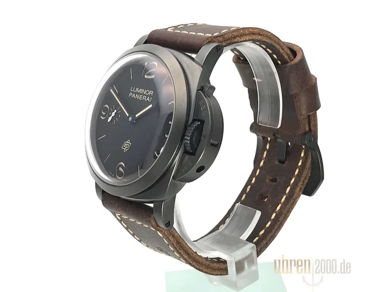 Panerai Luminor 1950 3 Days Titanio DLC PAM00617 ungetragen aus 2016