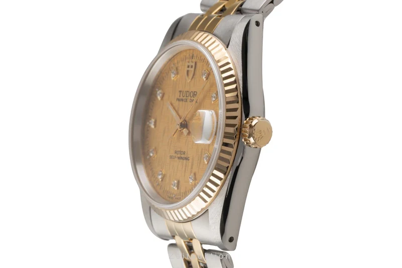Tudor Prince Date steel / gold automatic men's watch 74033 [2503644]