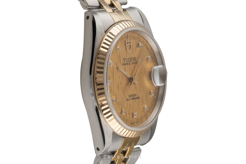 Tudor Prince Date steel / gold automatic men's watch 74033 [2503644]