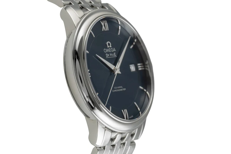 Omega De Ville steel automatic men's watch 424.10.40.20.03.001 LP: 4100EUR [2504473]