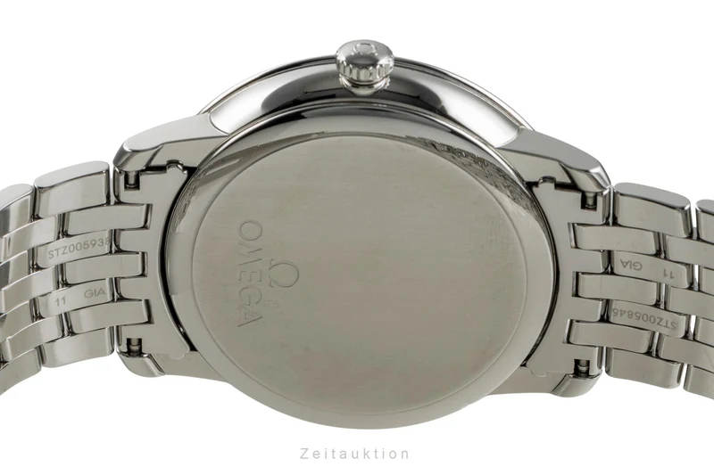 Omega De Ville steel automatic men's watch 424.10.40.20.03.001 LP: 4100EUR [2504473]