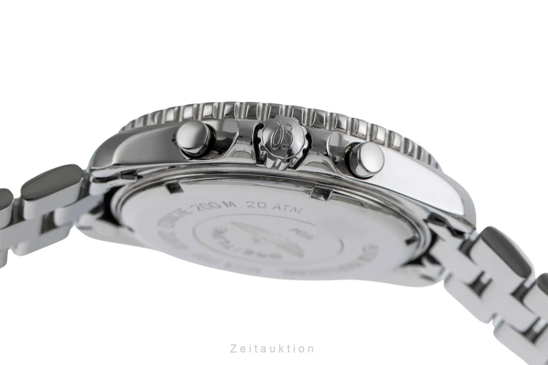 Breitling Pluton chronograph steel quartz men's watch A51038 [2502555]