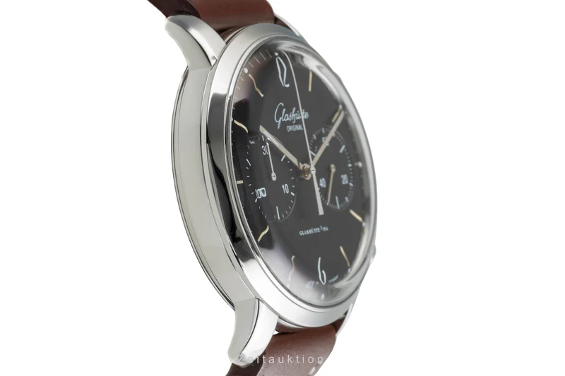 Glashütte Senator Sixties chronograph steel automatic men's watch 1-39-34-02-22-04 [2504844]