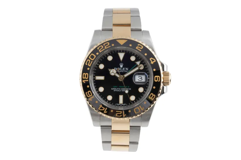 Rolex GMT-Master II steel / gold automatic men's watch 116713LN [2504895]