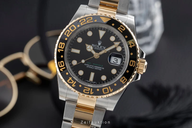 Rolex GMT-Master II steel / gold automatic men's watch 116713LN [2504895]