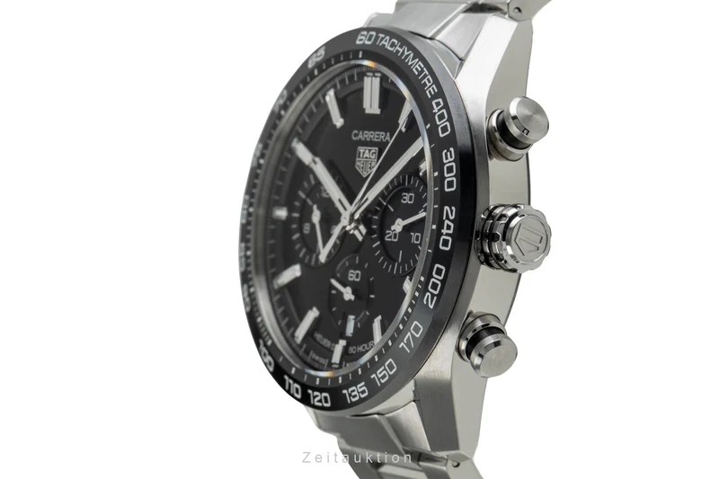 Tag Heuer Carrera chronograph steel automatic men's watch CBN2A1B.BA0643 LP: 6950EUR [2503929]