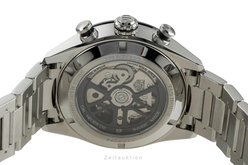 Tag Heuer Carrera chronograph steel automatic men's watch CBN2A1B.BA0643 LP: 6950EUR [2503929]
