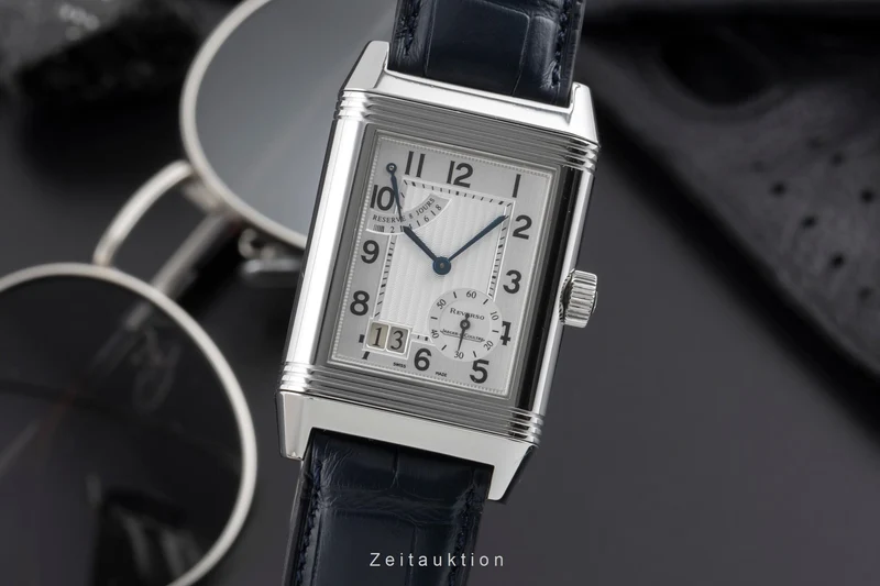 Jaeger LeCoultre Reverso steel manual winding men's watch Q3008420 , 240.8.15 [2504915]