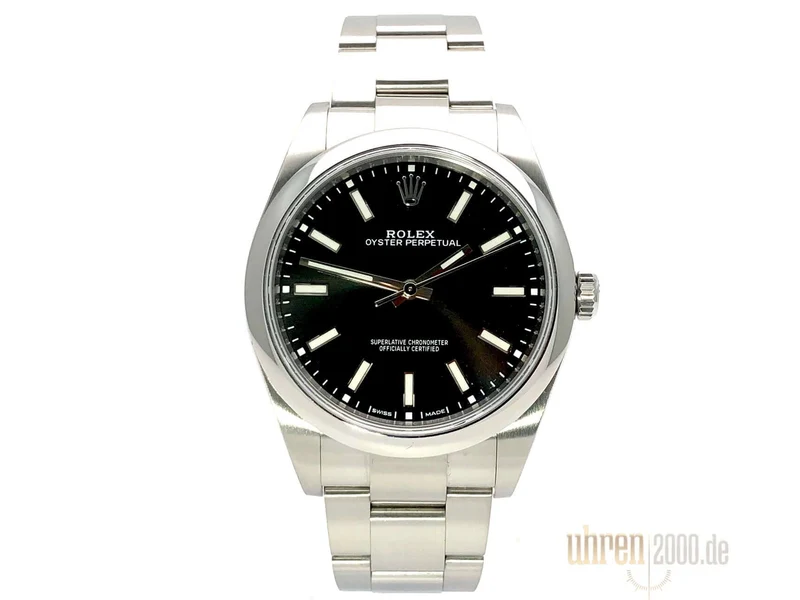 Rolex Oyster Perpetual 39 114300 Schwarz