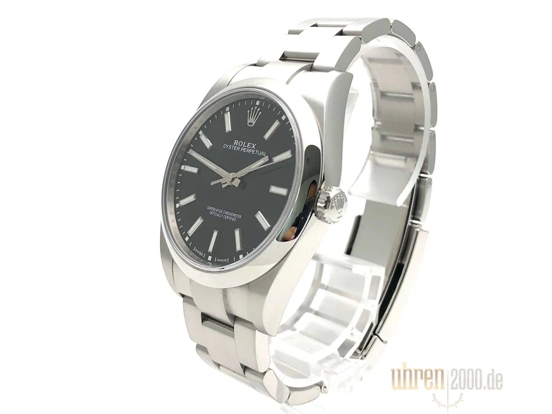 Rolex Oyster Perpetual 39 114300 Schwarz