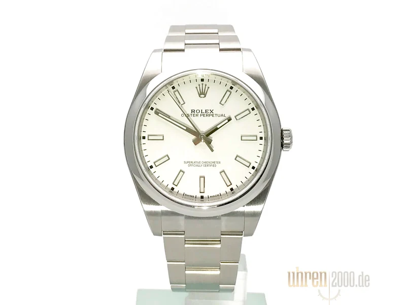 Rolex Oyster Perpetual 39 114300 Weiß