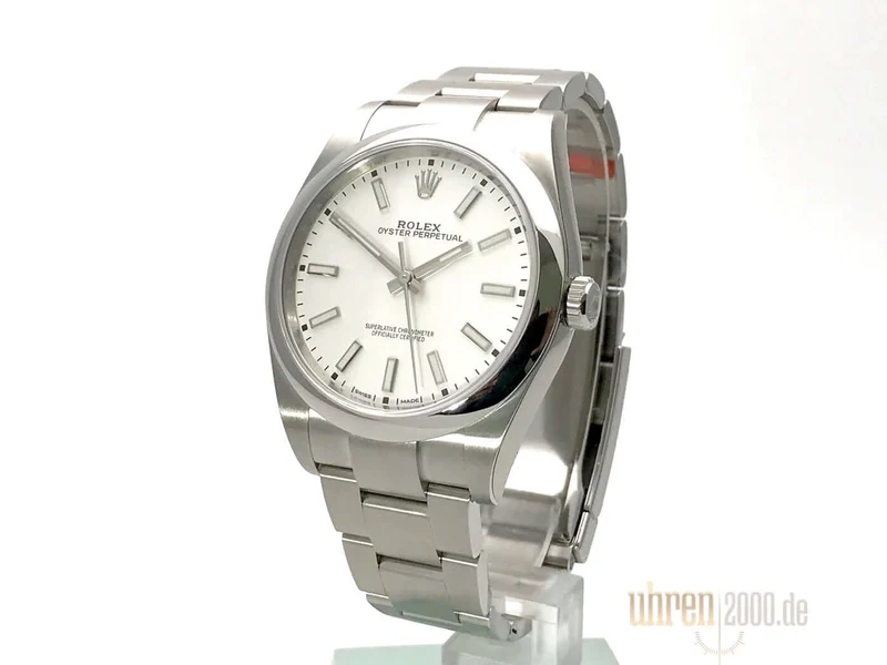 Rolex Oyster Perpetual 39 114300 Weiß