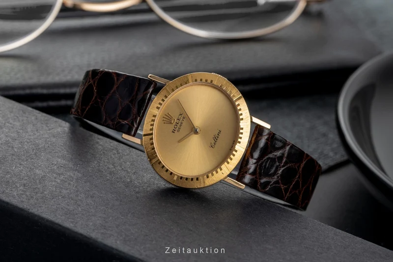 Rolex Cellini 18 ct gold manual winding women's watch 4081 [2504791]