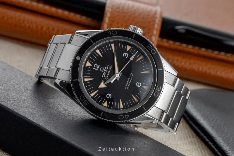 Omega Seamaster steel automatic men's watch 233.30.41.21.01.001 LP: 7700EUR [2504540]