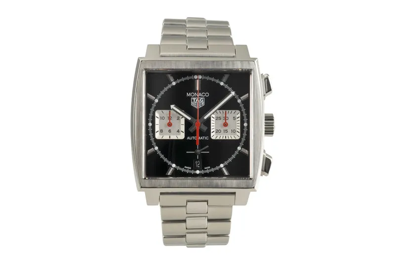 Tag Heuer Monaco chronograph steel automatic men's watch CBL2113.BA0644 LP: 7800EUR [2504744]