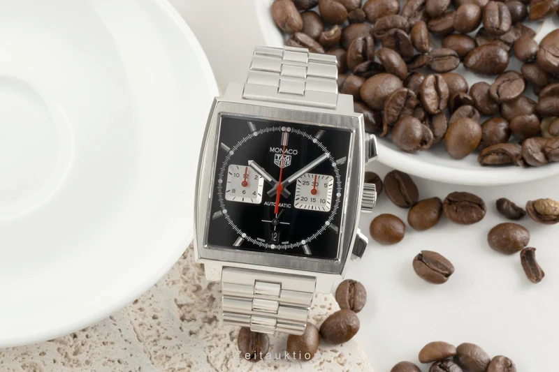 Tag Heuer Monaco chronograph steel automatic men's watch CBL2113.BA0644 LP: 7800EUR [2504744]