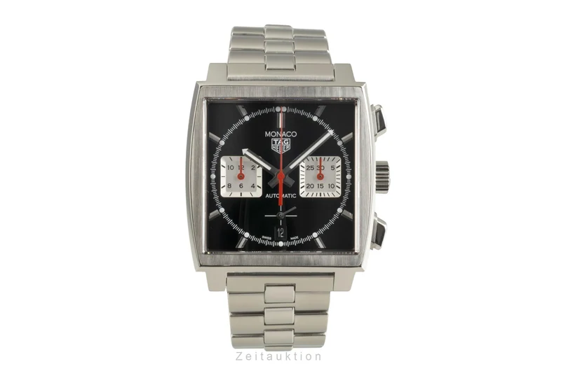 Tag Heuer Monaco chronograph steel automatic men's watch CBL2113.BA0644 LP: 7800EUR [2504744]