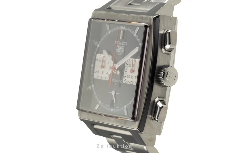 Tag Heuer Monaco chronograph steel automatic men's watch CBL2113.BA0644 LP: 7800EUR [2504744]