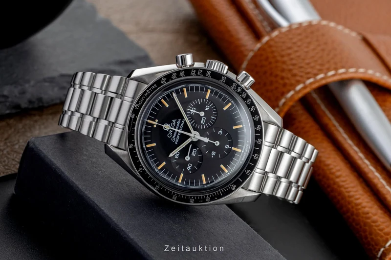 Omega Speedmaster Moonwatch chronograph steel manual winding men's watch 3590.50.00 LP: 7600EUR [2503625]