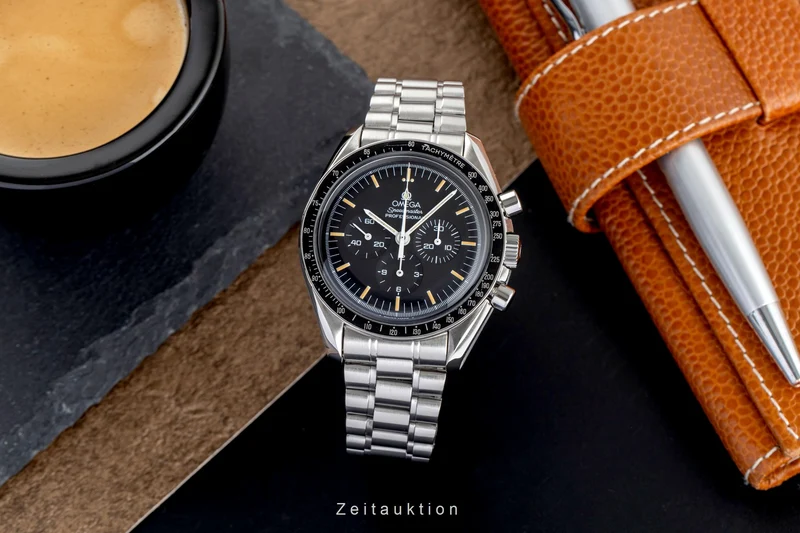 Omega Speedmaster Moonwatch chronograph steel manual winding men's watch 3590.50.00 LP: 7600EUR [2503625]