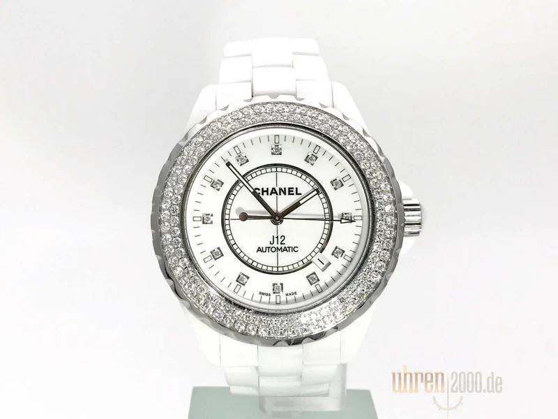 Chanel J12 White Ceramic Automatik 42 Ref. H2013 aus 2008