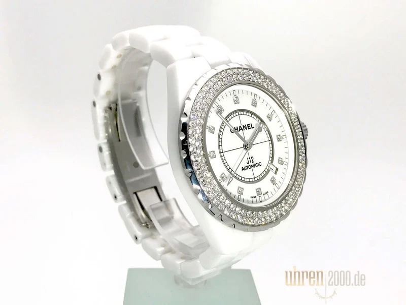 Chanel J12 White Ceramic Automatik 42 Ref. H2013 aus 2008