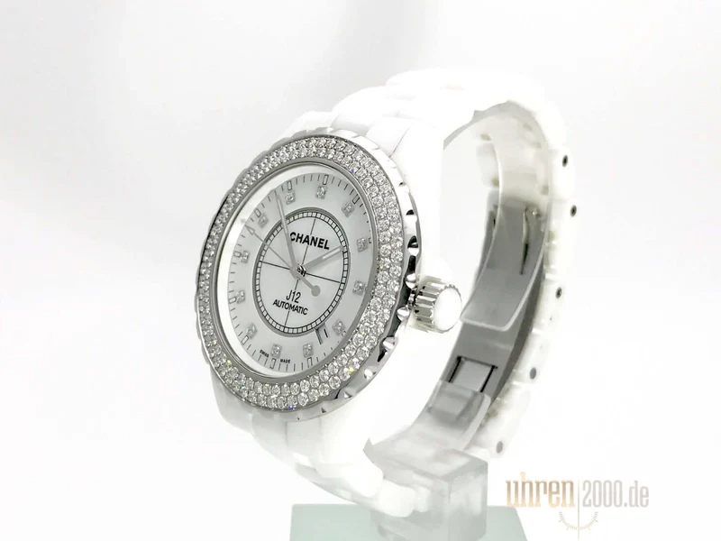 Chanel J12 White Ceramic Automatik 42 Ref. H2013 aus 2008