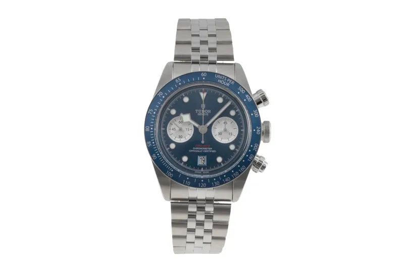 Tudor Black Bay chronograph steel automatic men's watch 79360B-0002 LP: 5870EUR [2504966]