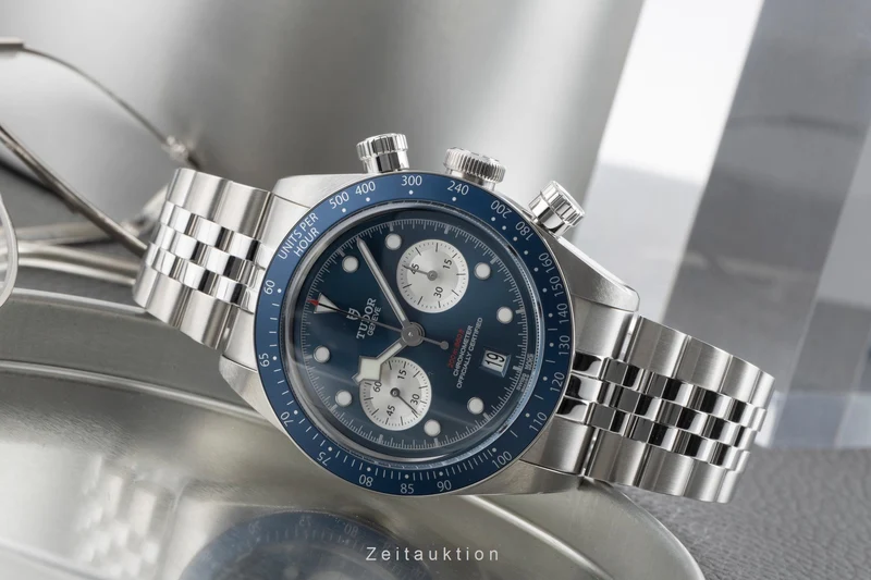Tudor Black Bay chronograph steel automatic men's watch 79360B-0002 LP: 5870EUR [2504966]