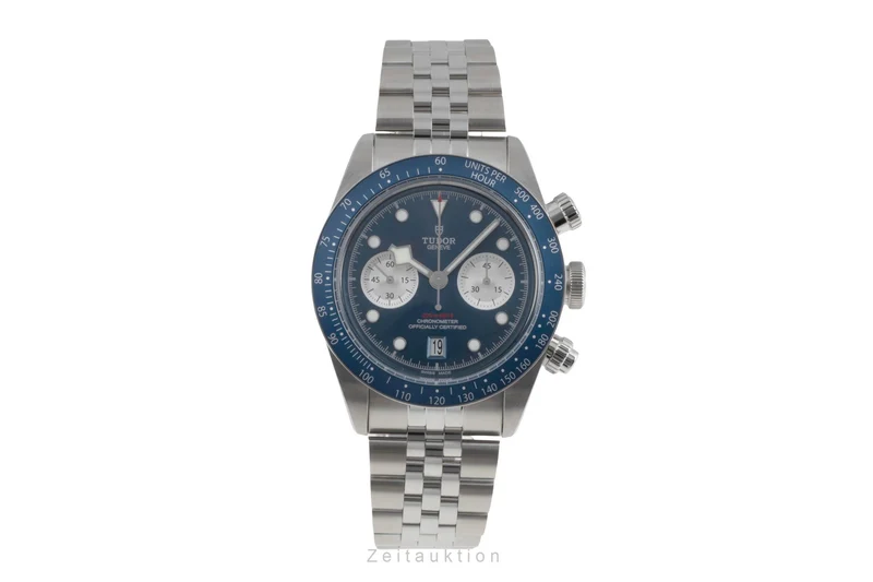 Tudor Black Bay chronograph steel automatic men's watch 79360B-0002 LP: 5870EUR [2504966]