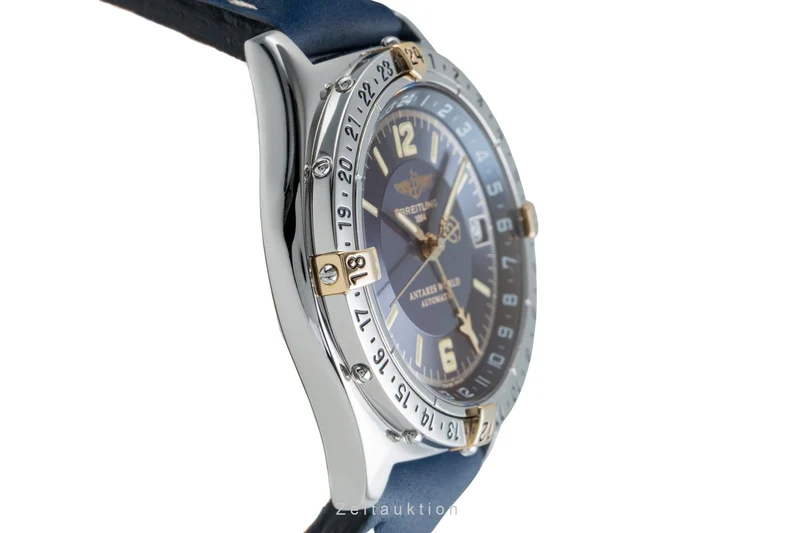 Breitling Antares steel / gold automatic men's watch B 32047-074 [2504232]