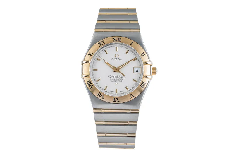 Omega Constellation steel / gold automatic men's watch 1202.30.00 LP: 7000EUR [2503544]