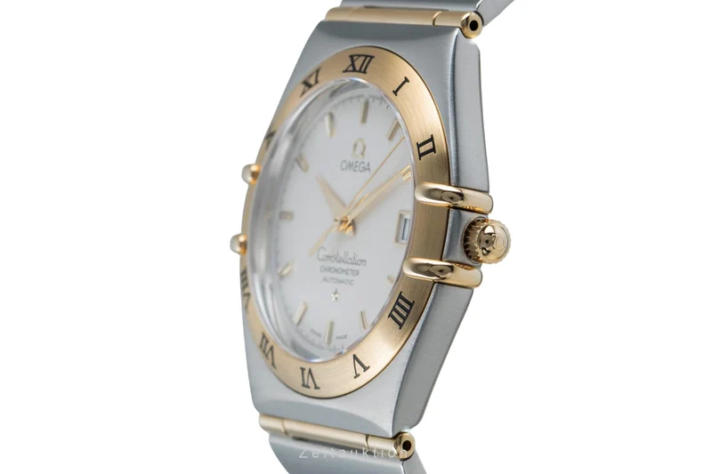 Omega Constellation steel / gold automatic men's watch 1202.30.00 LP: 7000EUR [2503544]