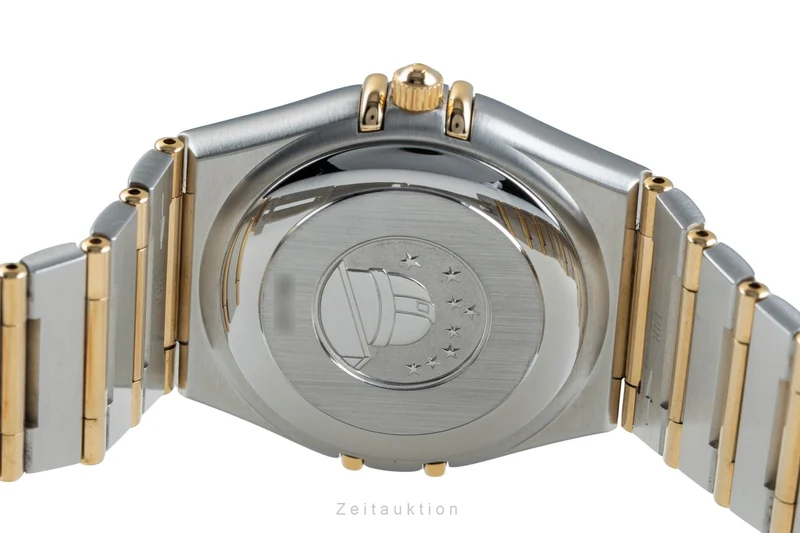 Omega Constellation steel / gold automatic men's watch 1202.30.00 LP: 7000EUR [2503544]