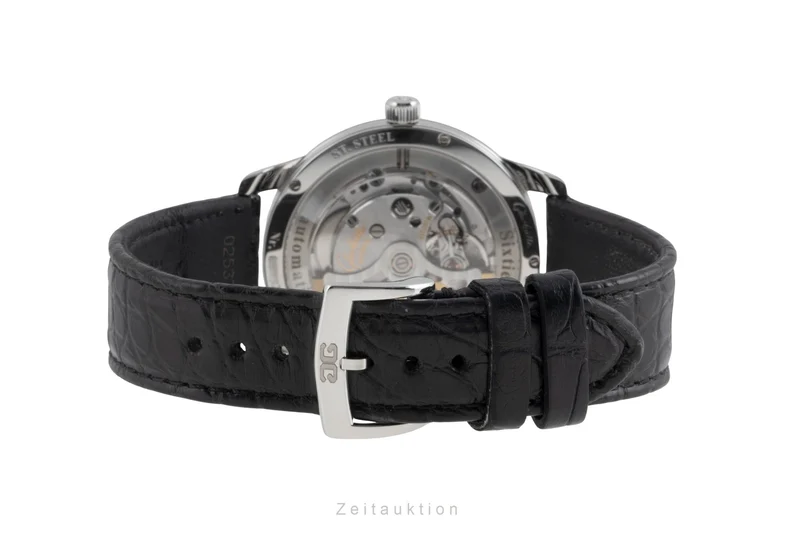 Glashütte Sixties steel automatic men's watch 1-39-52-01-02-04 LP: 7100EUR [2504746]