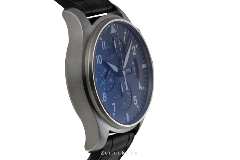 IWC Fliegerchronograph chronograph steel automatic men's watch IW377701 LP: 7300EUR [2503560]