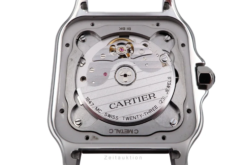 Cartier Santos steel automatic men's watch WSSA0018 LP: 8850EUR [2504674]