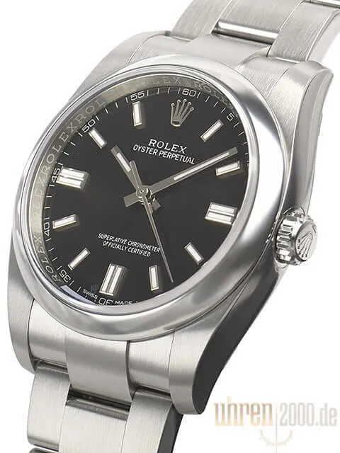 Rolex Oyster Perpetual 36 116000 Schwarz Index