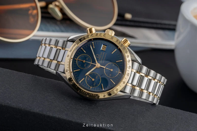 Omega Speedmaster chronograph steel / gold automatic men's watch 3311.80.00 [2503851]