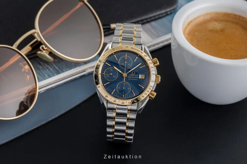Omega Speedmaster chronograph steel / gold automatic men's watch 3311.80.00 [2503851]