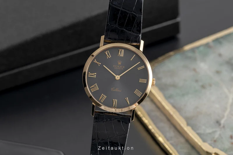 Rolex Cellini 18 ct gold manual winding men's watch 4112 [2504770]
