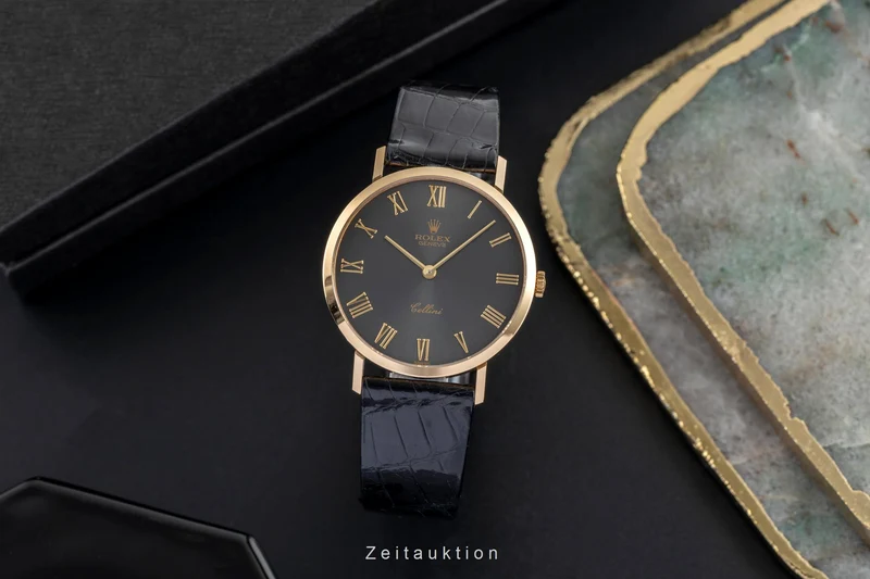 Rolex Cellini 18 ct gold manual winding men's watch 4112 [2504770]