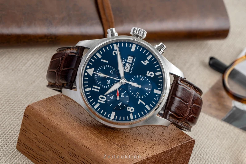 IWC Fliegerchronograph chronograph steel automatic men's watch IW377714 [2504318]