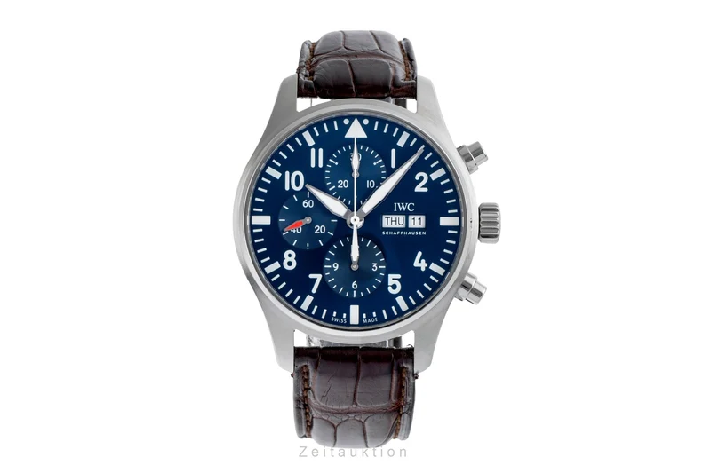 IWC Fliegerchronograph chronograph steel automatic men's watch IW377714 [2504318]