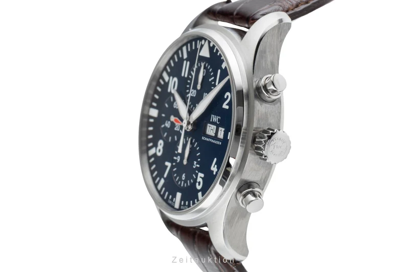 IWC Fliegerchronograph chronograph steel automatic men's watch IW377714 [2504318]