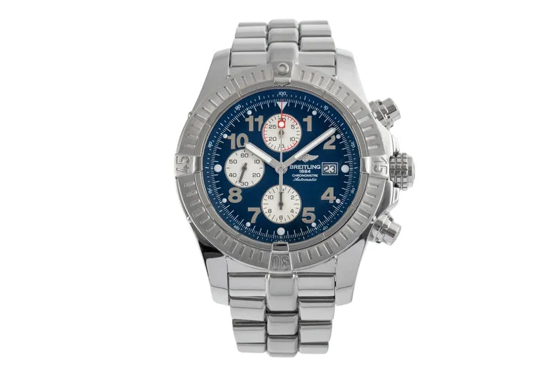 Breitling Super Avenger chronograph steel automatic men's watch A13370 [2503475]